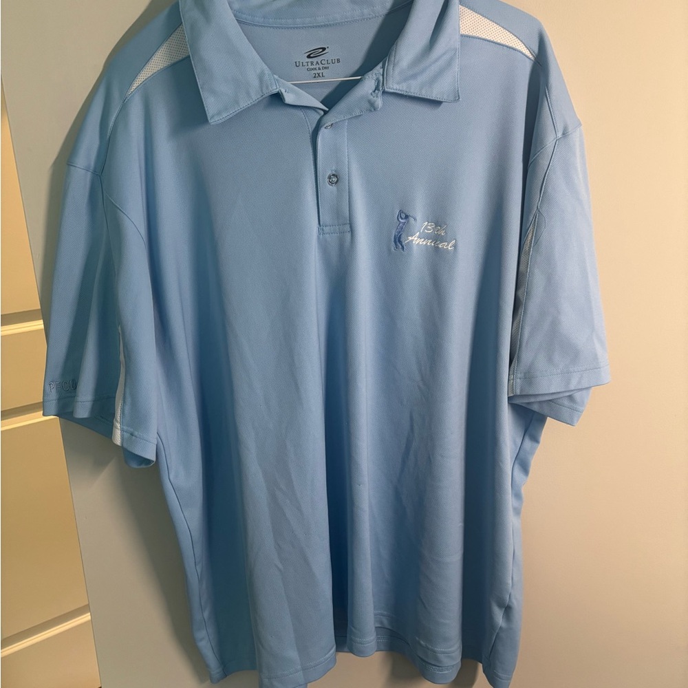 Ultra Club men’s polo golf shirt